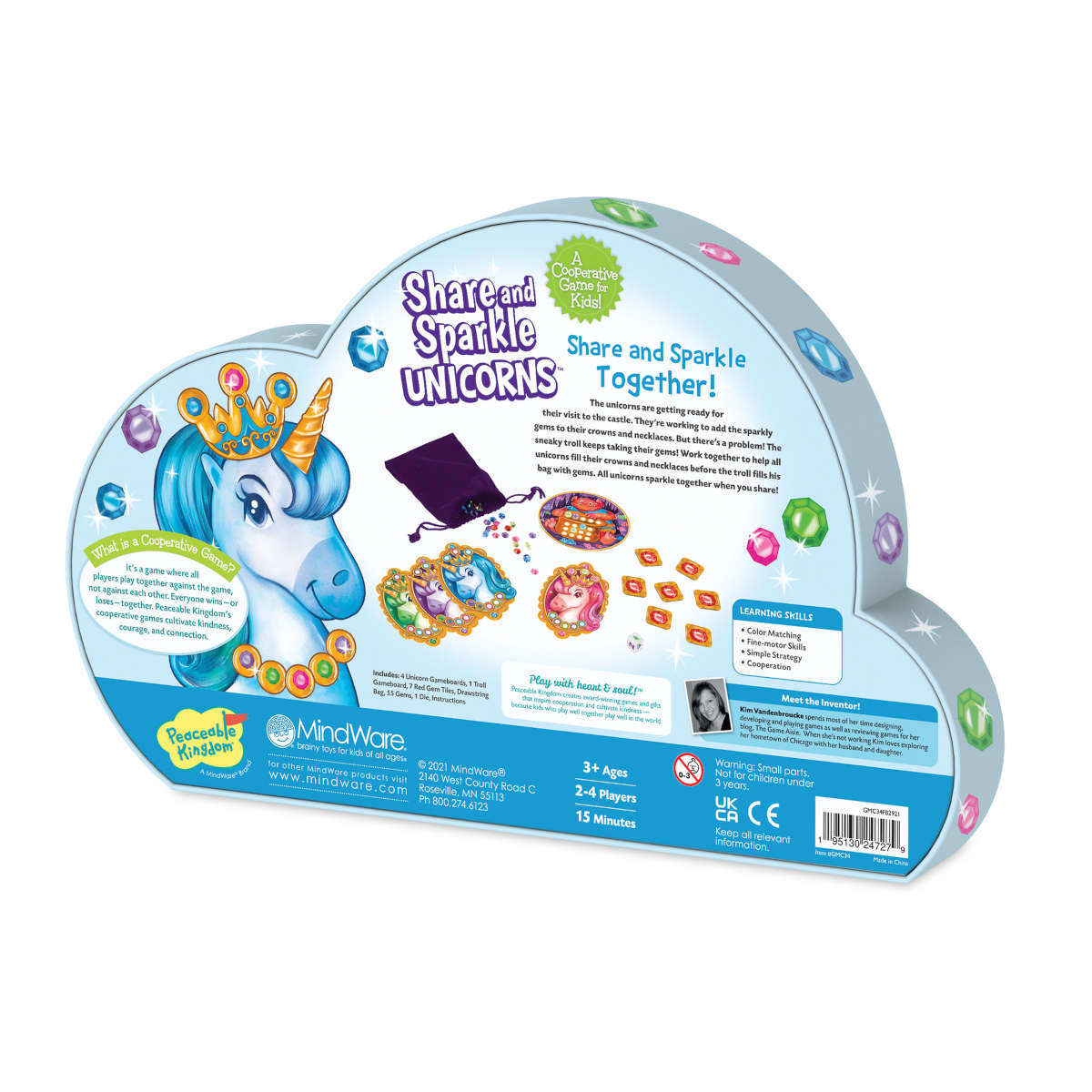 Peaceable Kingdom Share and Sparkle Unicorns
