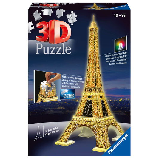 Ravensburger 3D Eiffel Tower at Night