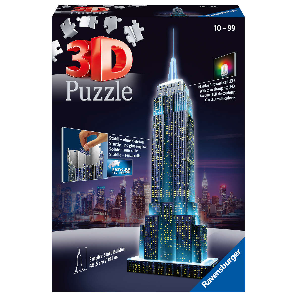 Ravensburger 3D Empire State Building at Night