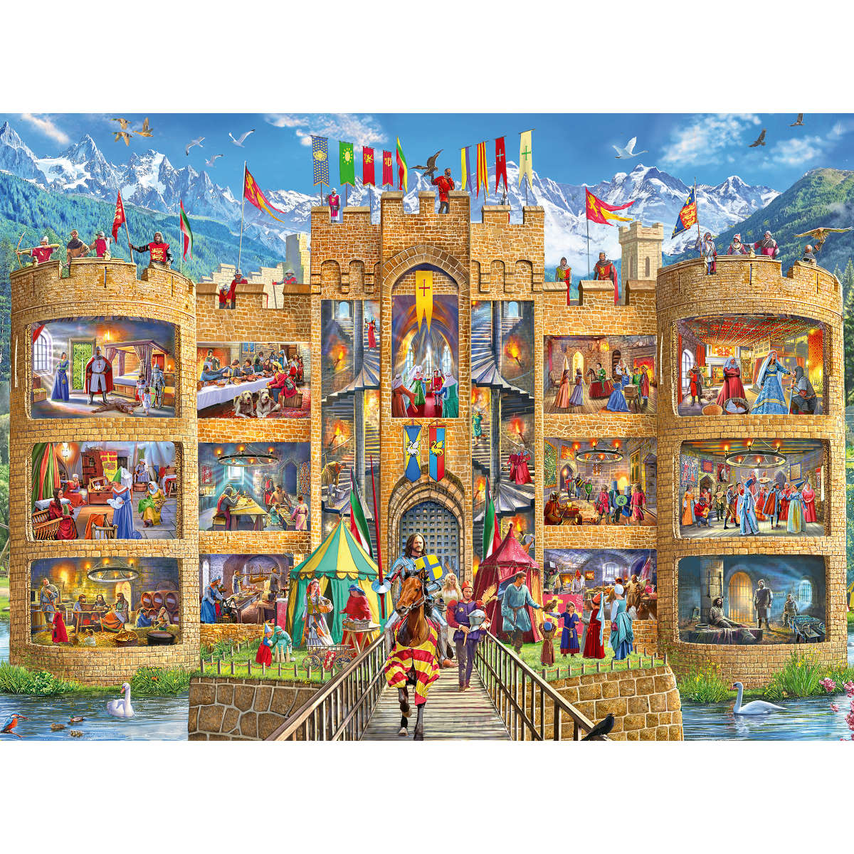 Ravensburger Castle Cutaway 150 XXL pc puzzle
