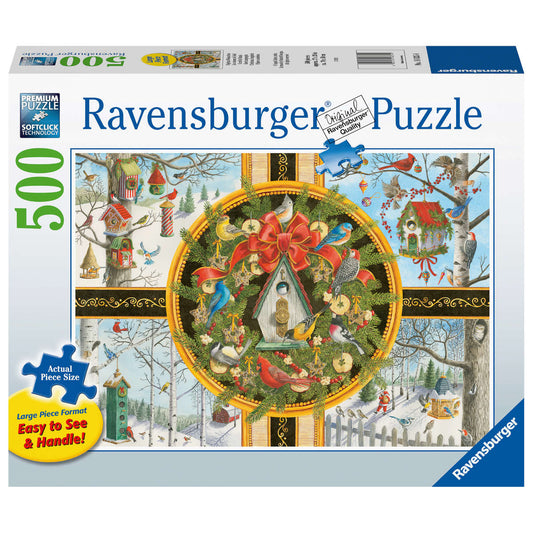 Ravensburger Christmas Songbirds 500 pc Puzzle