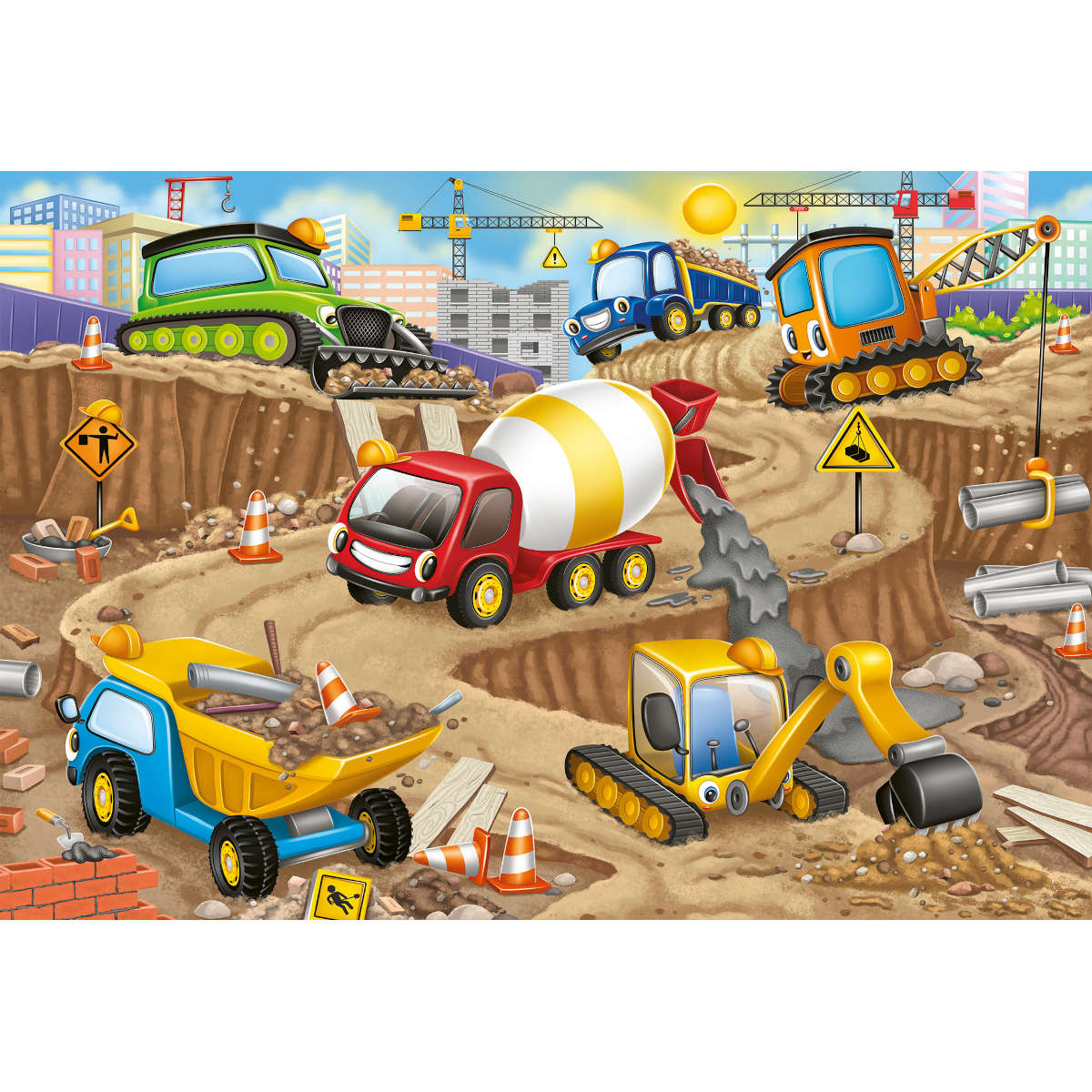 Ravensburger Construction Fun 24 pc floor puzzle