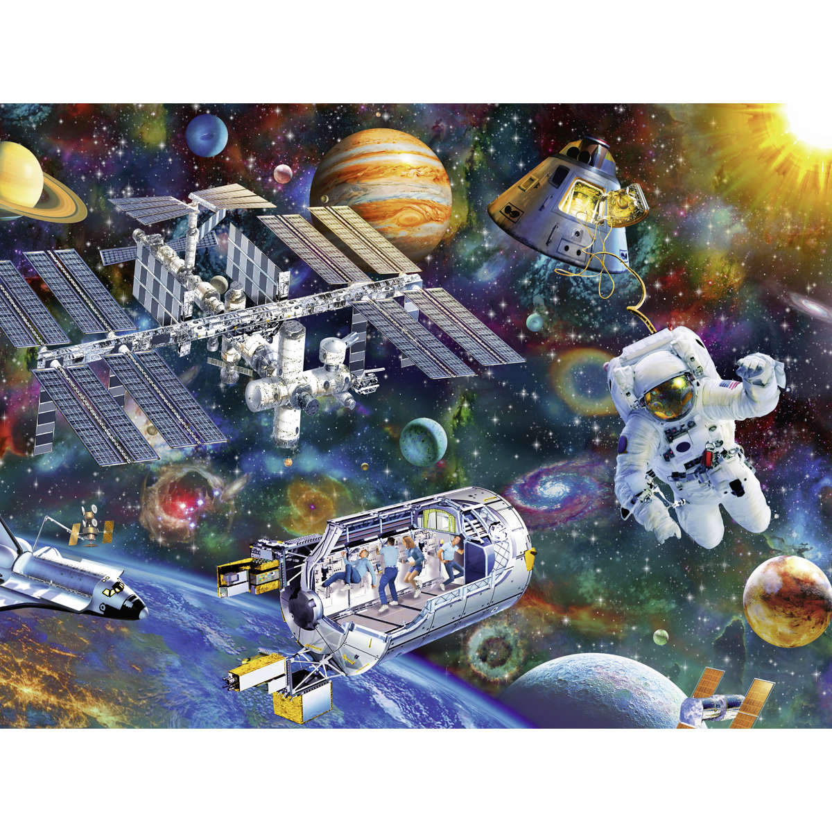 Ravensburger Cosmic Exploration 200 XXL pc puzzle