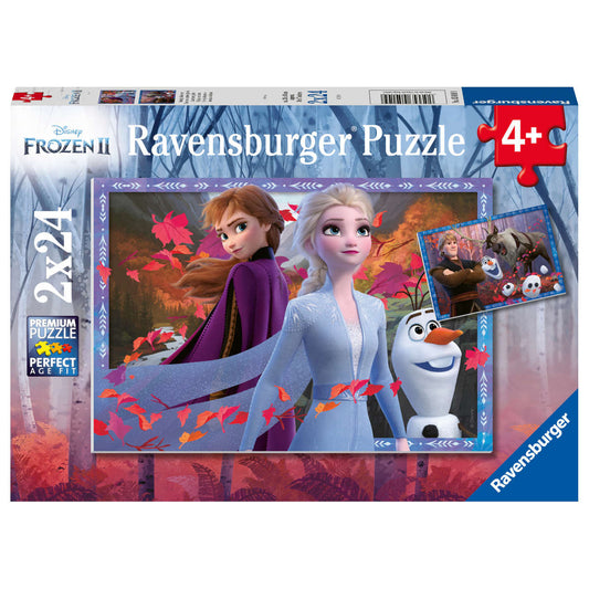 Ravensburger Frosty Adventures 2x24 pc puzzle