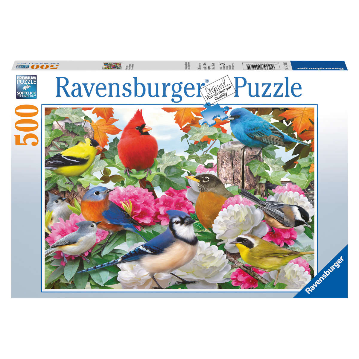 Ravensburger Garden Birds 500 pc Puzzle