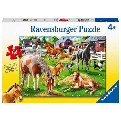 Ravensburger Happy Horses 60 pc floor puzzle