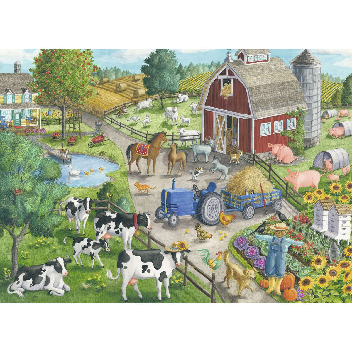 Home on the Range 60pc Puzzle – Happy Up Inc Toys & Games
