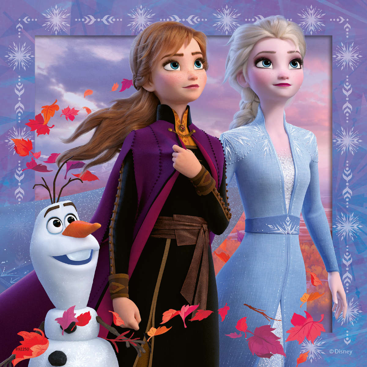 Ravensburger Journey Frozen 3 x 49 pc puzzles