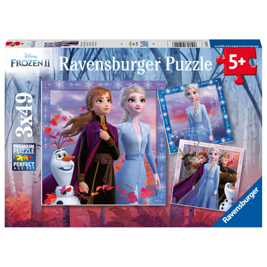 Ravensburger Journey Frozen 3 x 49 pc puzzles