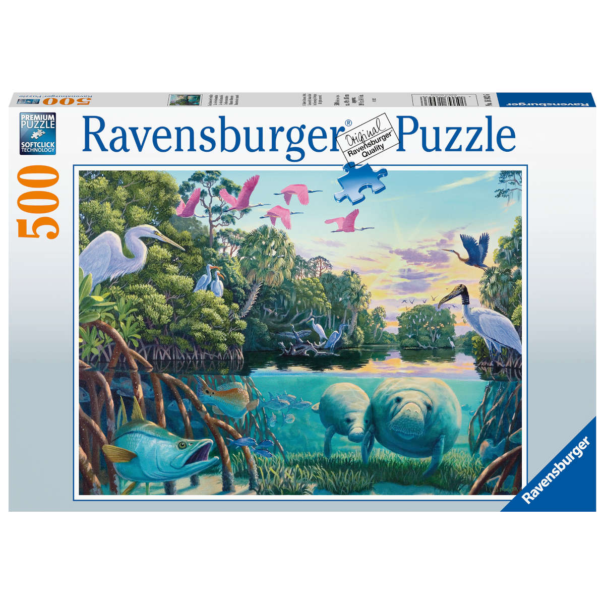 Ravensburger Manatee Moments 500 pc Puzzle