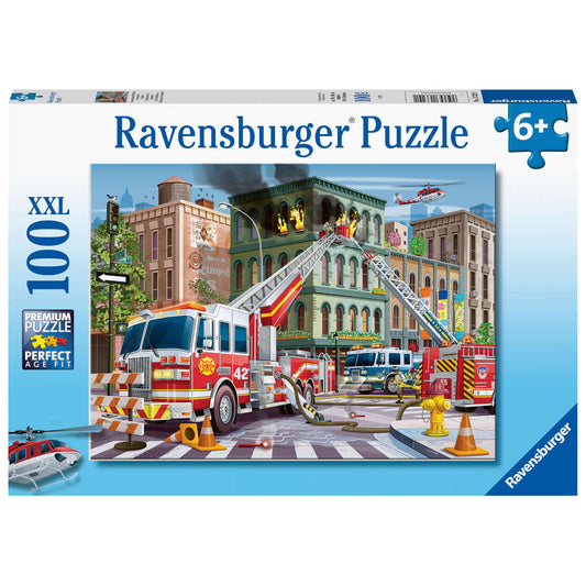 Ravensburger Fire Truck Rescue 100 XXL pc puzzle