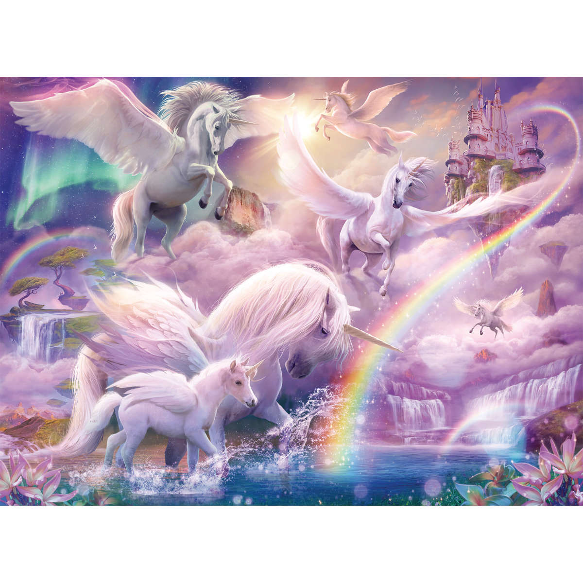 Ravensburger Pegasus Unicorns 100 XXL pc puzzle