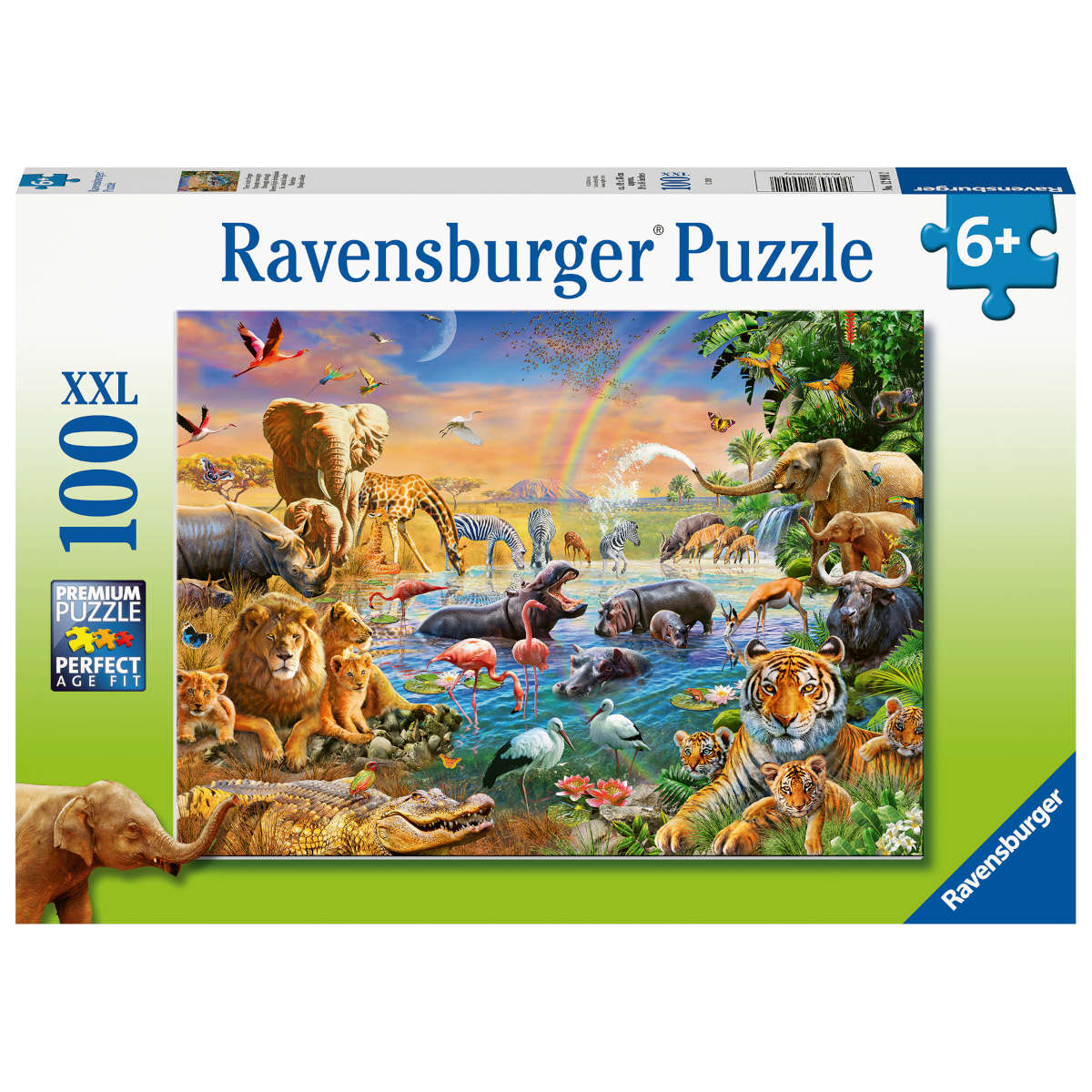 Ravensburger Savannah Jungle Waterhole 100 XXL pc puzzle