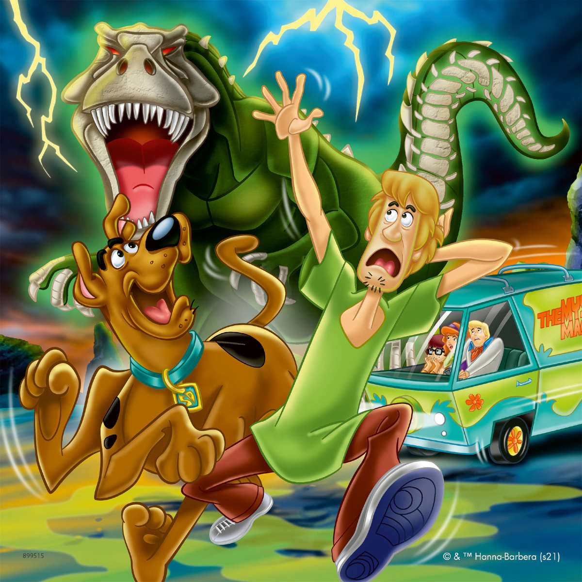 Ravensburger Scooby Doo 3 Night Fright 3x49 pc puzzle