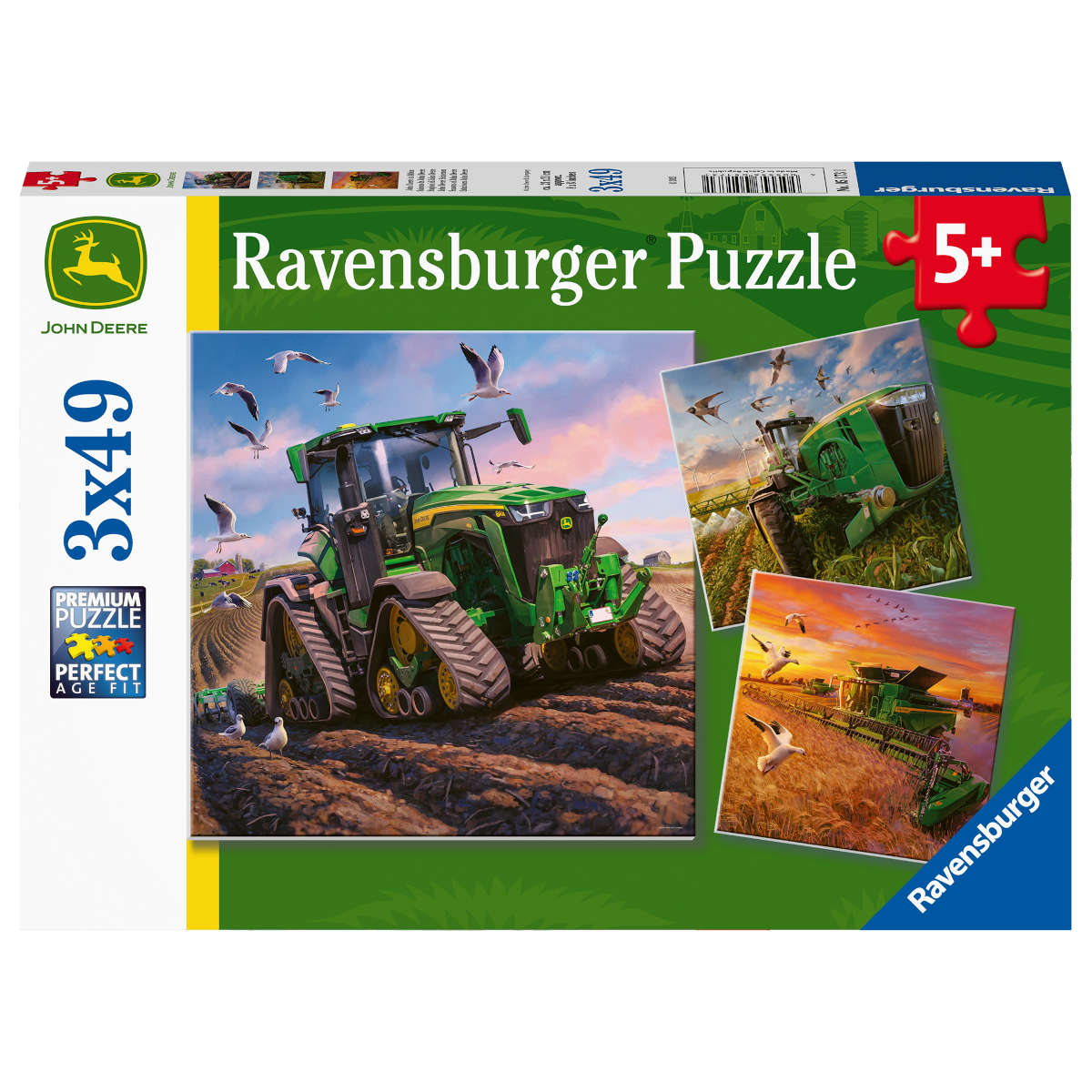 Ravensburger Seasons of John Deere 3 x 49 pc puzzle