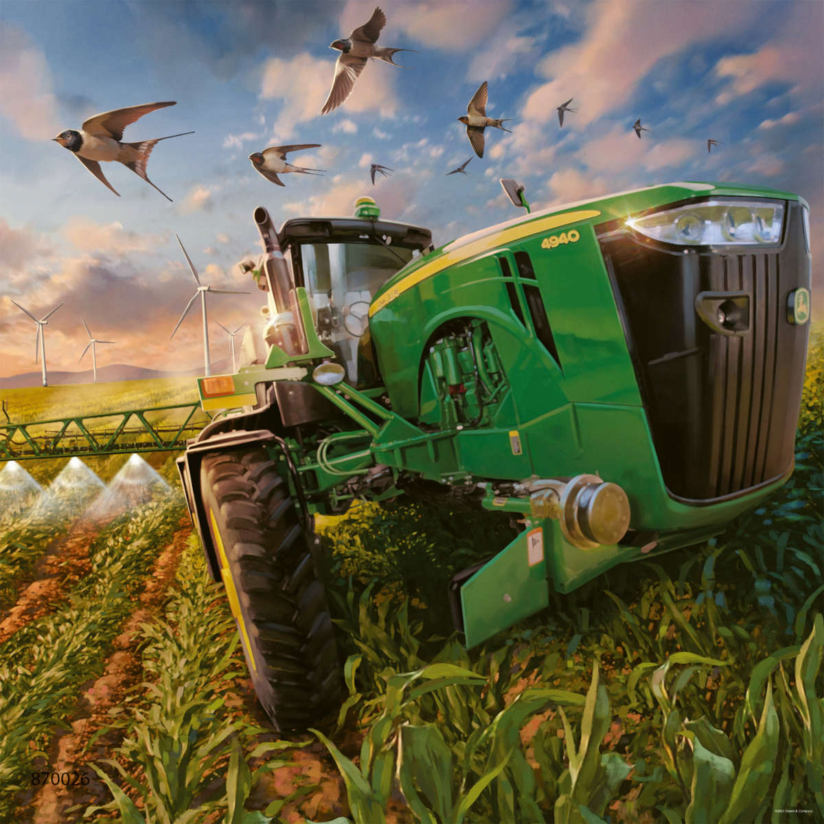 Ravensburger Seasons of John Deere 3 x 49 pc puzzle