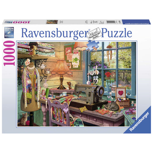 Ravensburger Sewing Shed 1000 pc puzzle