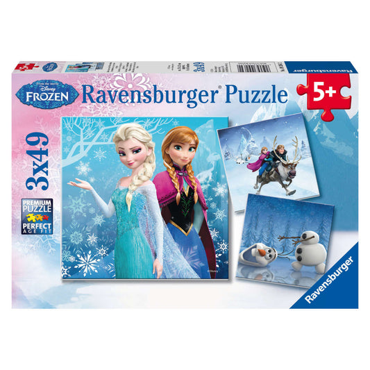 Ravensburger Winter Adventures 3x49 pc puzzle