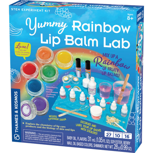 Thames & Kosmos Yummy Rainbow Lip Balm Lap