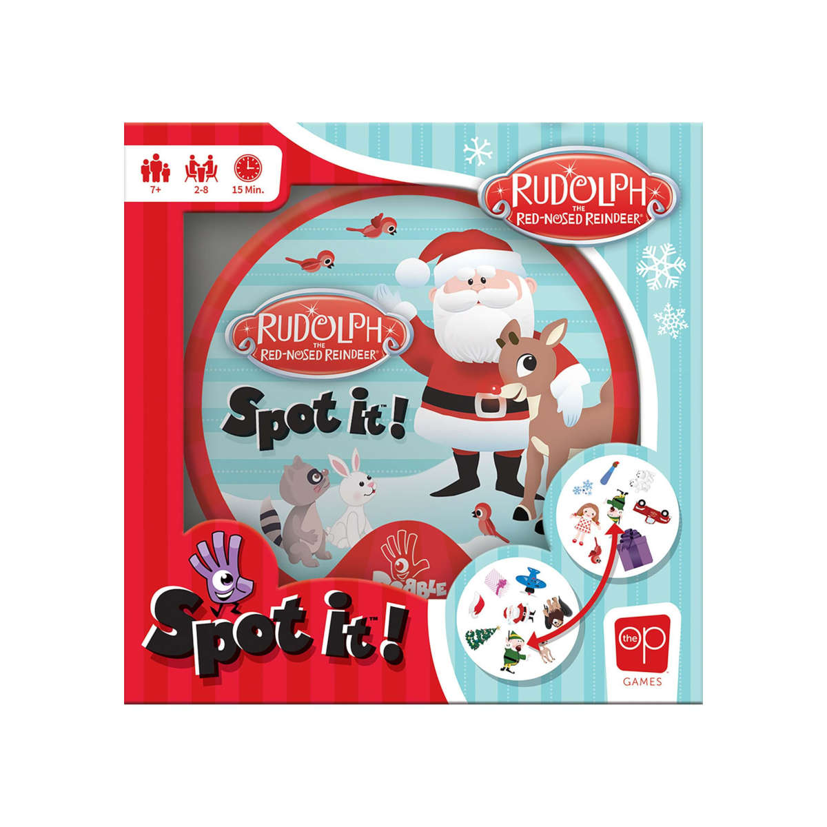 Spot It! Rudolph the Red Nosed Reindeer by USAopoly