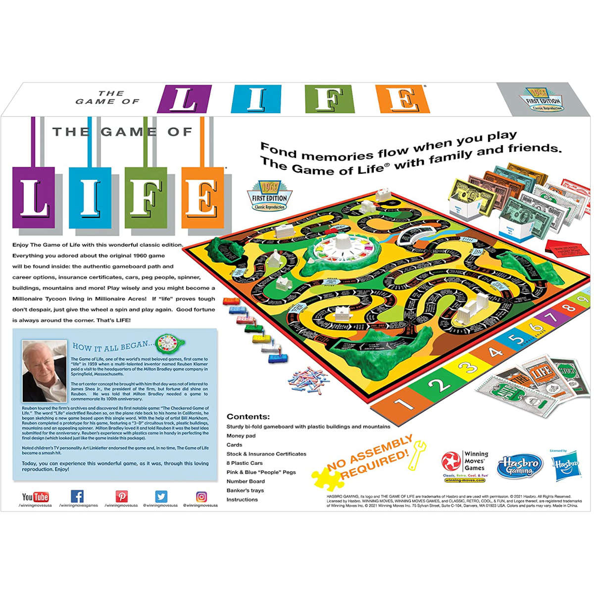 Winning Moves The Game of Life Classic