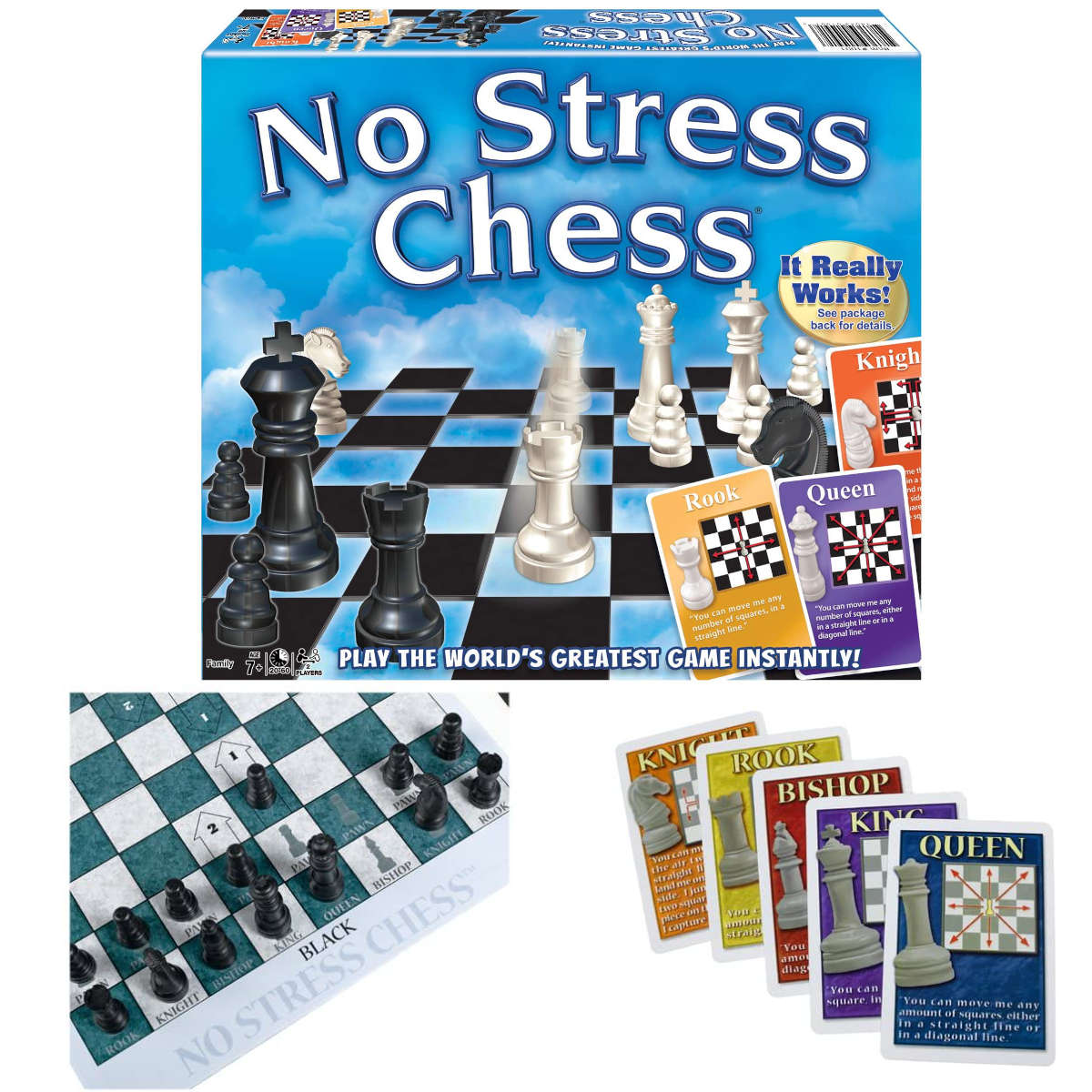 No Stress Chess Set, by Winning Moves Games 