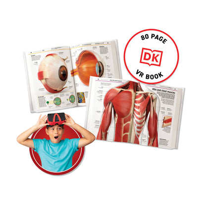 Abacus Brands VR Human Body Book & Goggle Deluxe Gift Set