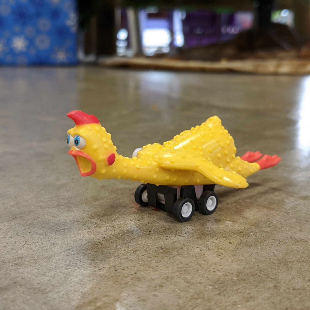 Racing Rubber Chicken from Archie McPhee