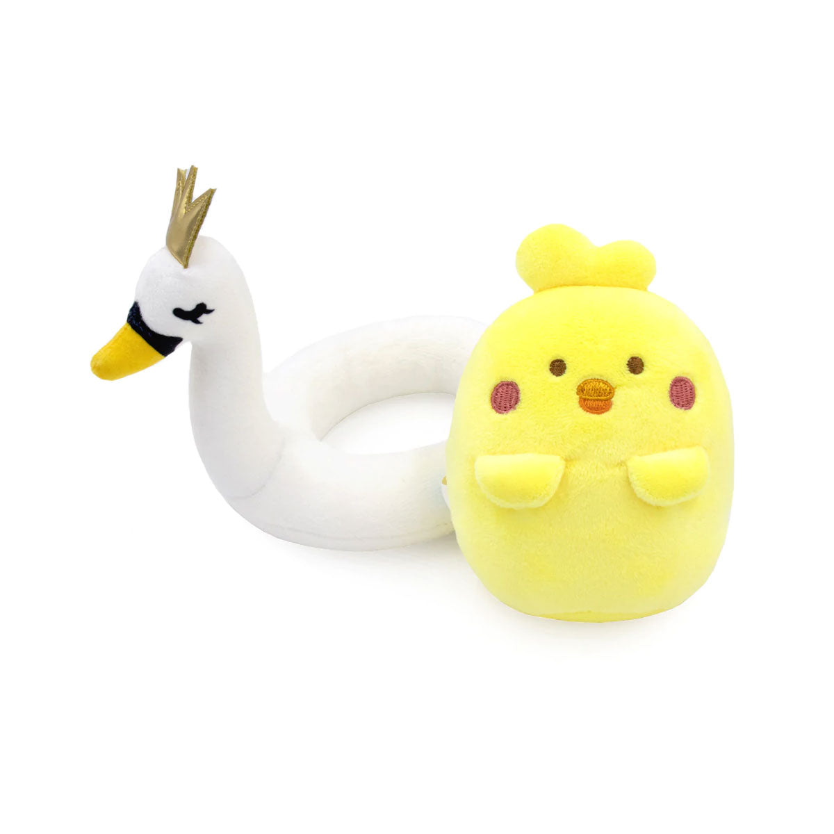 Chick with Swan Anirollz Floaties 6” Plush