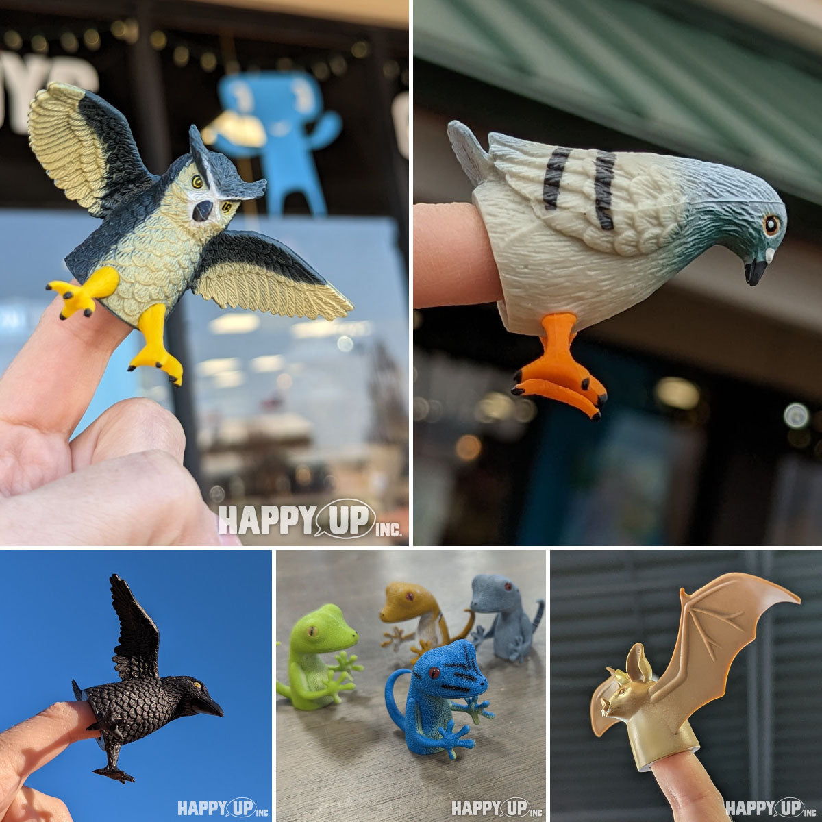 Archie McPhee Finger Animal Puppets
