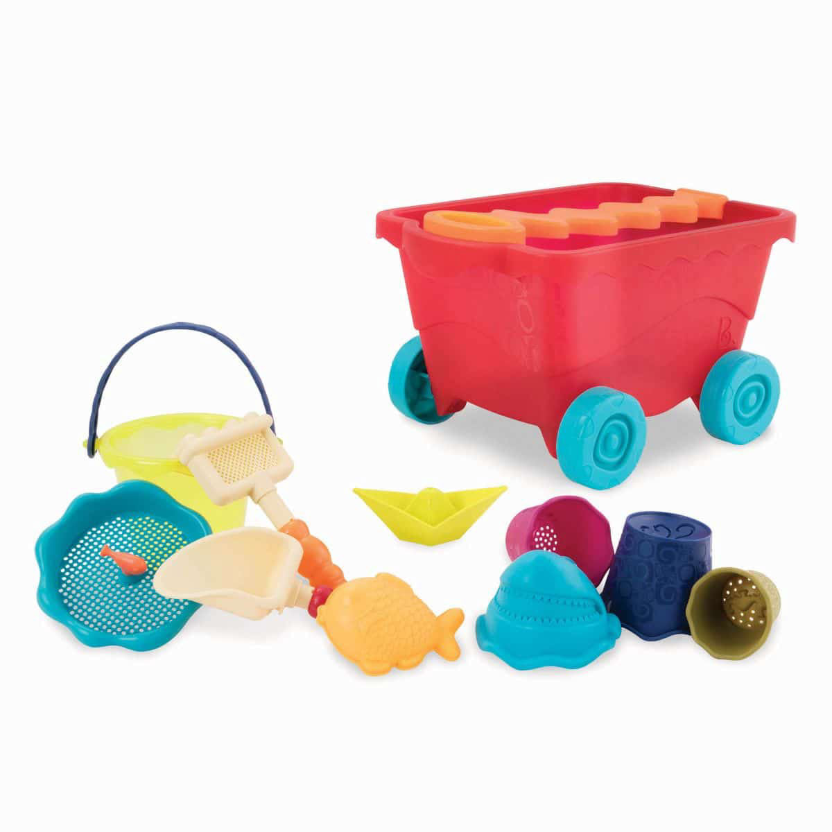 B Toys Wavy Wagon Sand Playset