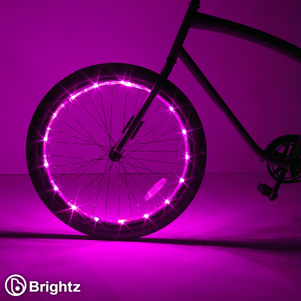 Pink Wheel Brightz Bike Lights