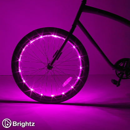 Pink Wheel Brightz Bike Lights