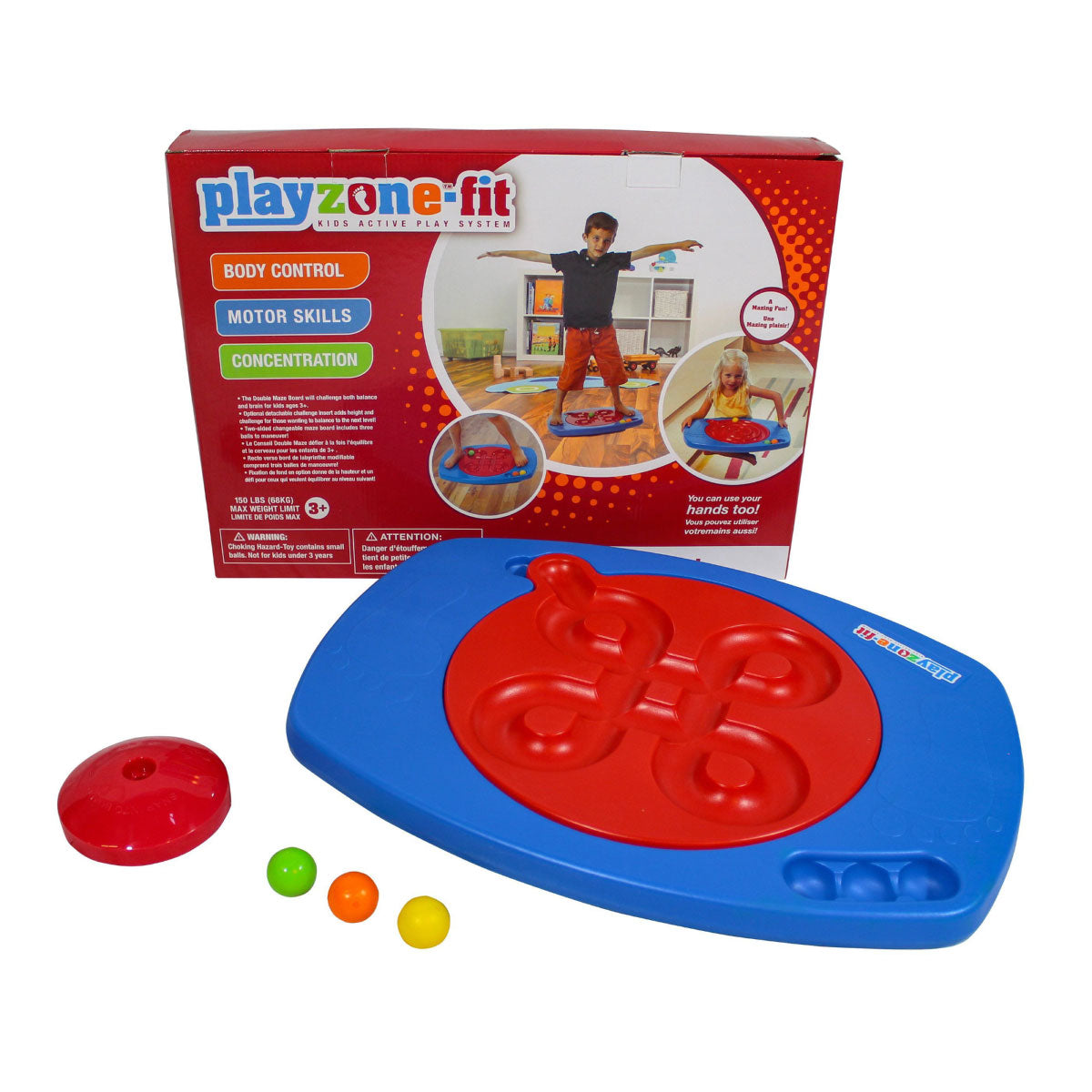 Double Maze Balance Board from Playzone Fit