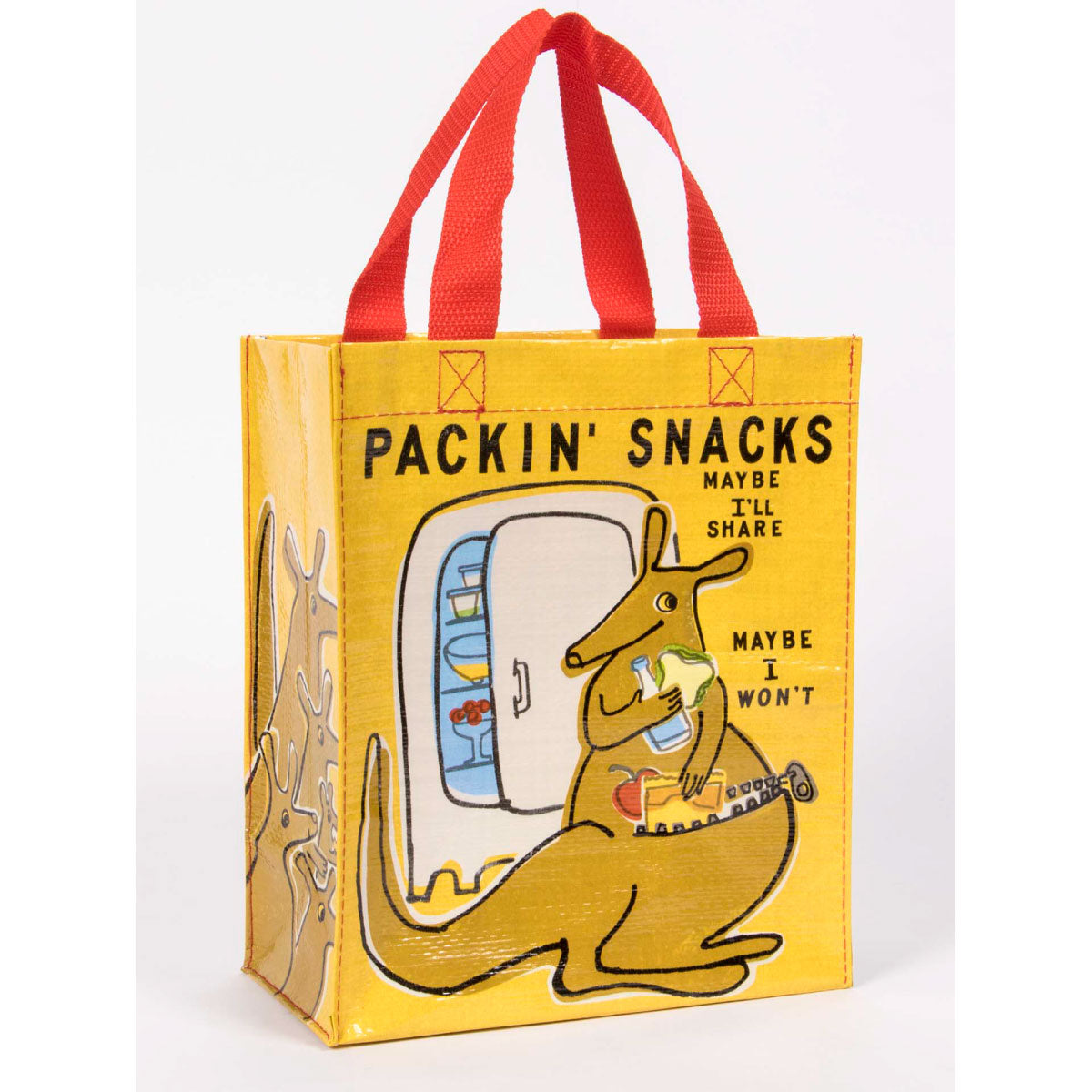 Blue Q Packin’ Snacks Handy Tote