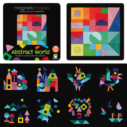 Brainwright Abstract World Magnetic Shapes Tin