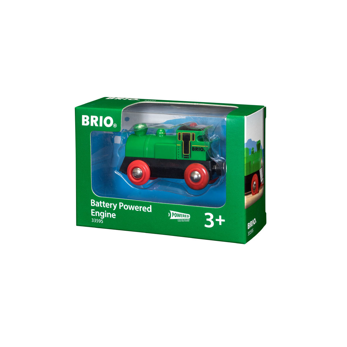 Brio Battery Powered Engine - Green