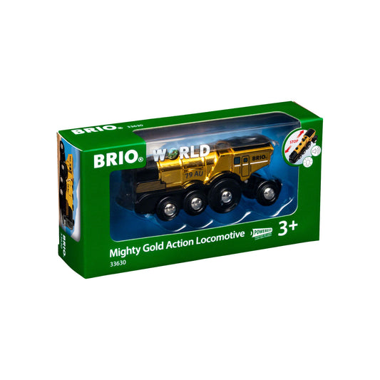 Brio Mighty Gold Action Locomotive