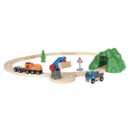 Brio Railway Starter Lift & Load Train Set