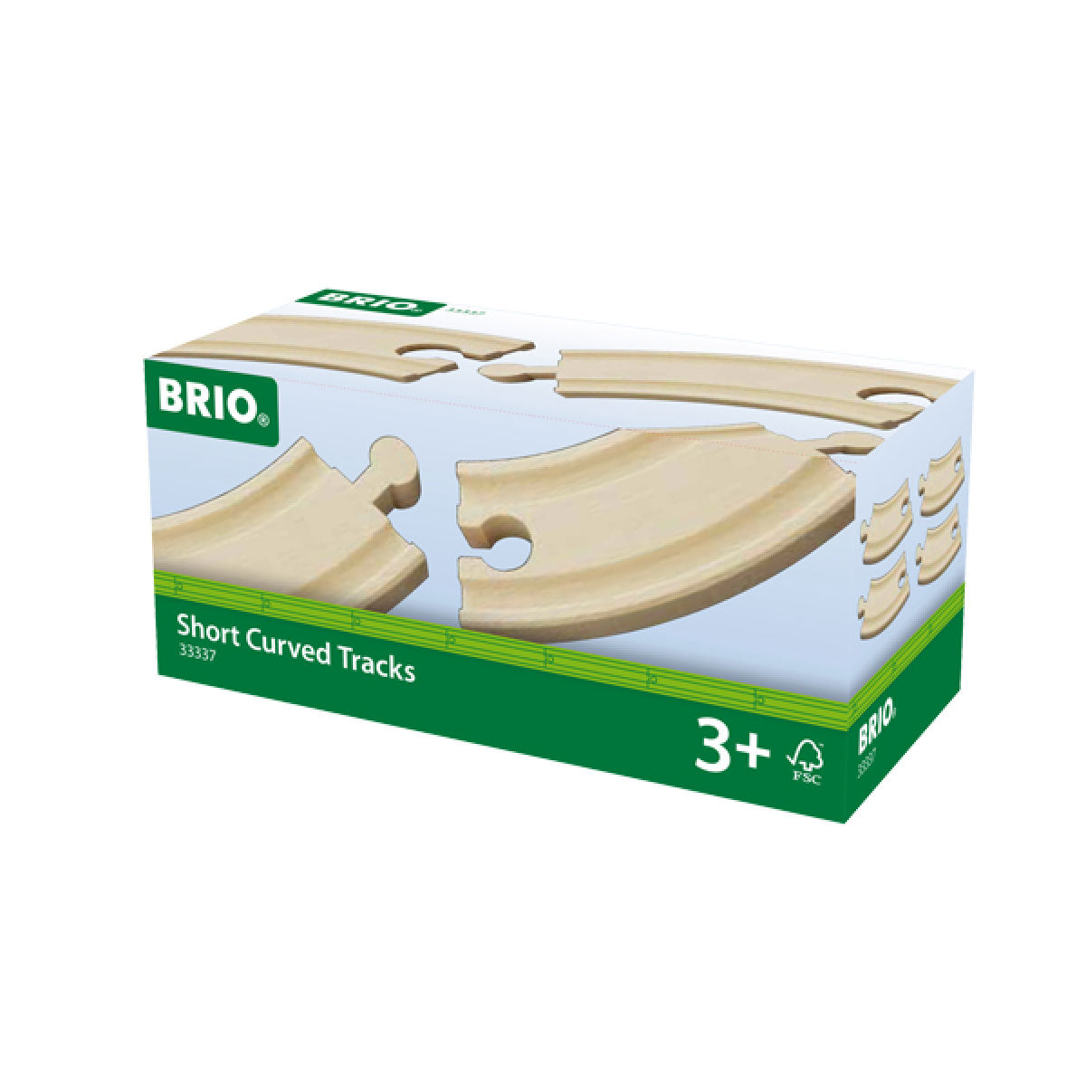 Brio Short Curved Tracks