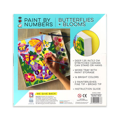 iHeartArt Paint By Numbers - Butterflies & Blooms