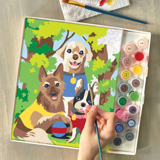 iHeartArt Paint By Numbers - Dog’s Day Out