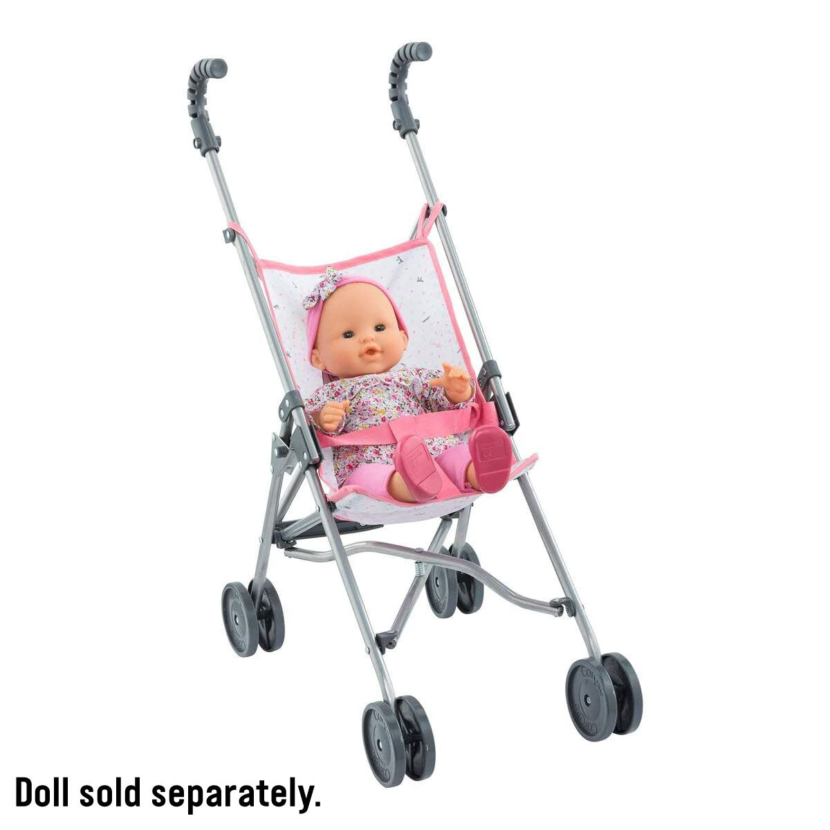 Corolle Umbrella Stroller for 14” - 17” Baby Dolls