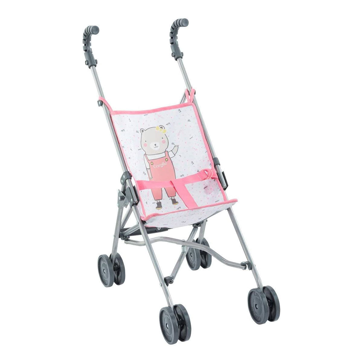 Pink Corolle Umbrella Stroller for 14” - 17” Baby Dolls