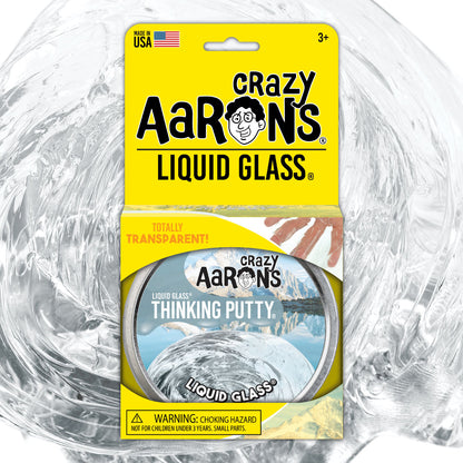 Crazy Aaron's Thinking Putty Liquid Glass Crystal Clear