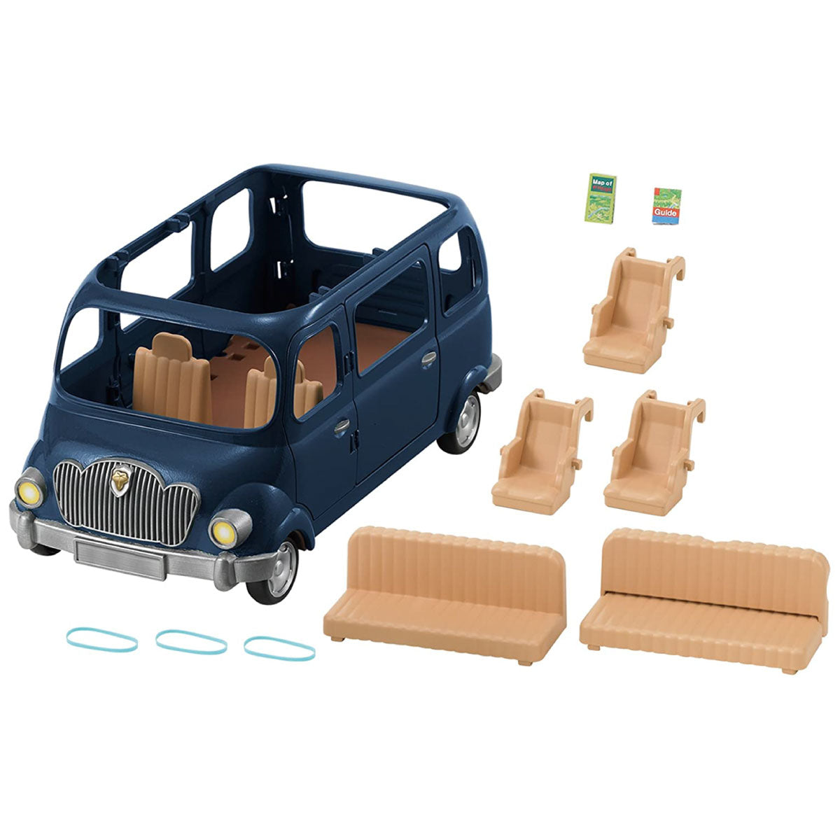 Calico Critters Family Seven Seater Car