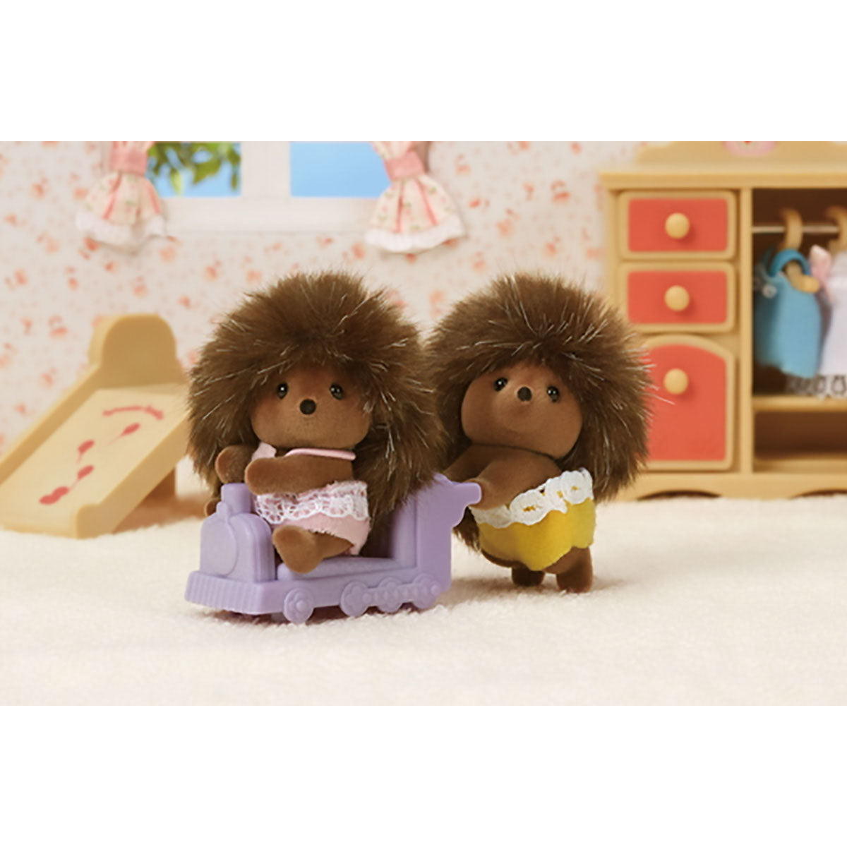 Calico Critters Pickleweeds Hedgehog Twins