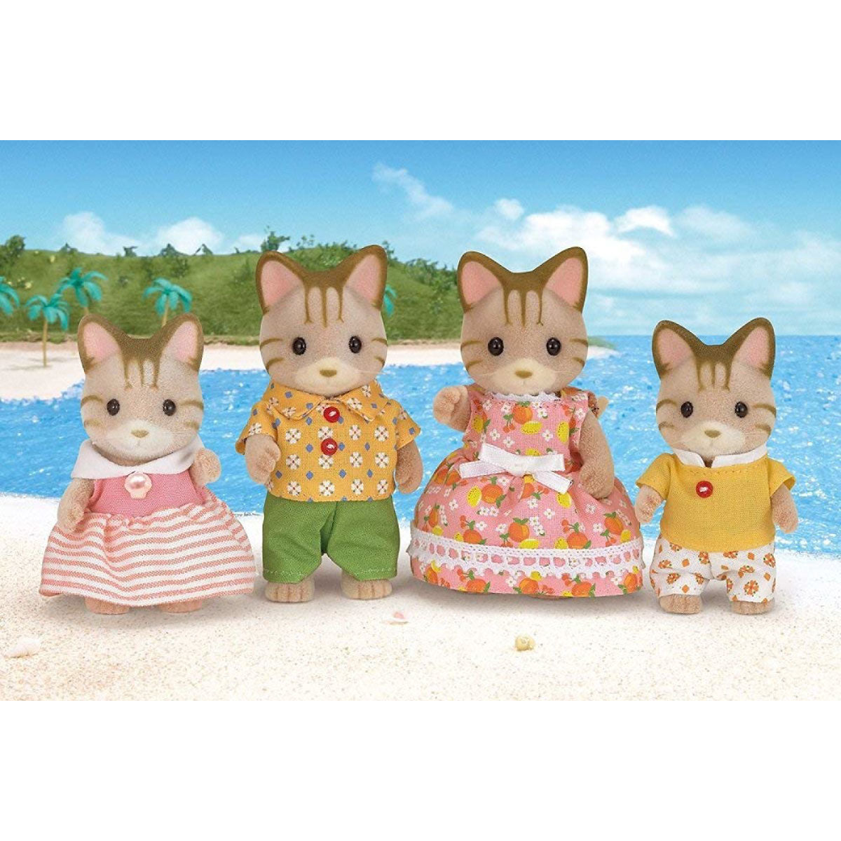 Calico Critters Sandy Cat Family