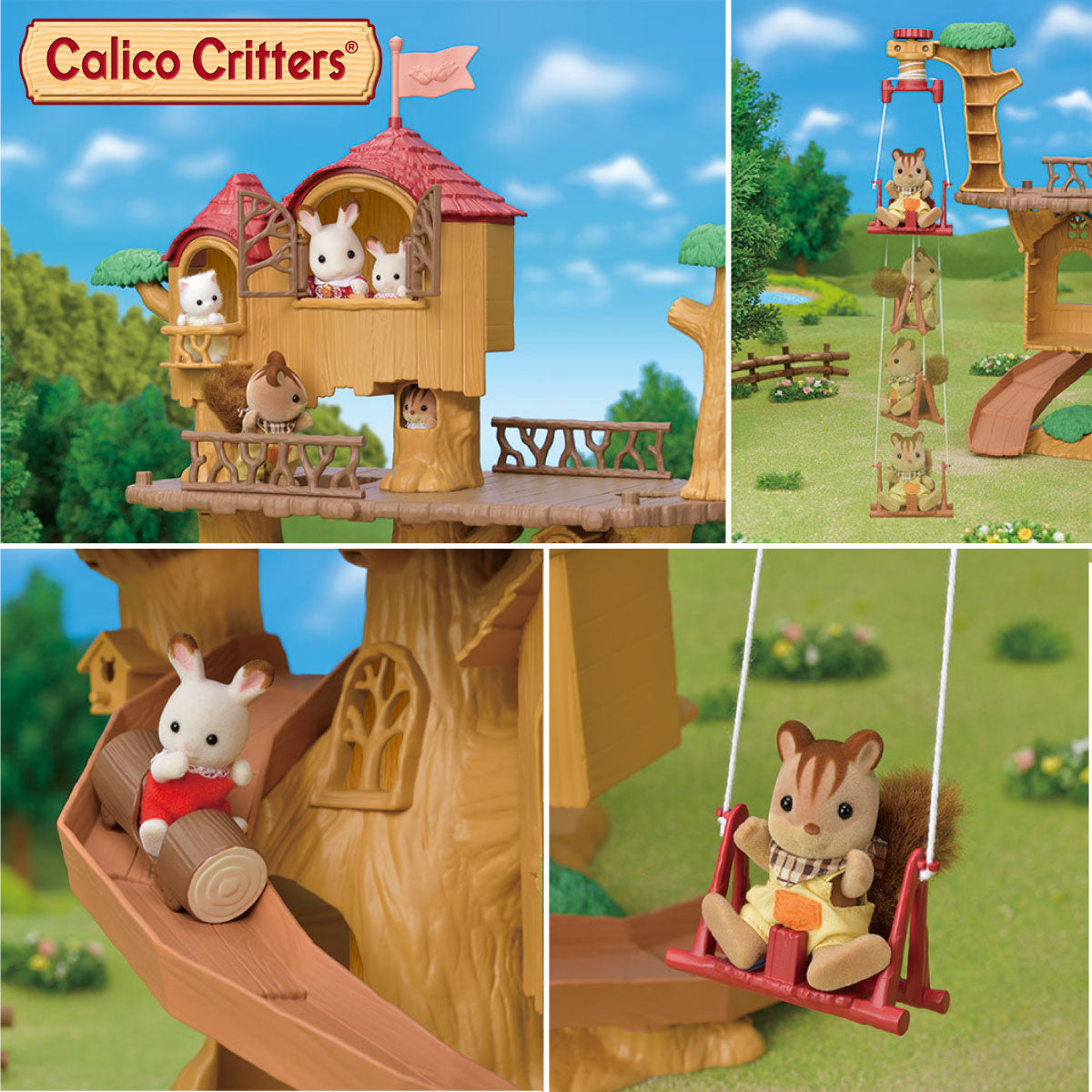 Calico Critters Adventure Tree House Gift Set - 2020 Edition