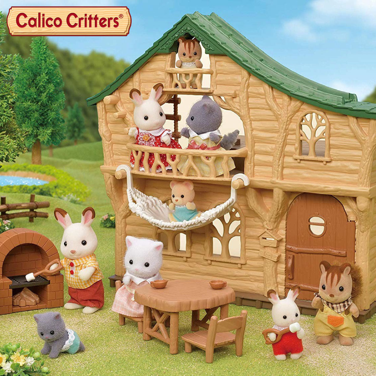 Calico Critters Lakeside Lodge Gift Set - 2020 Edition